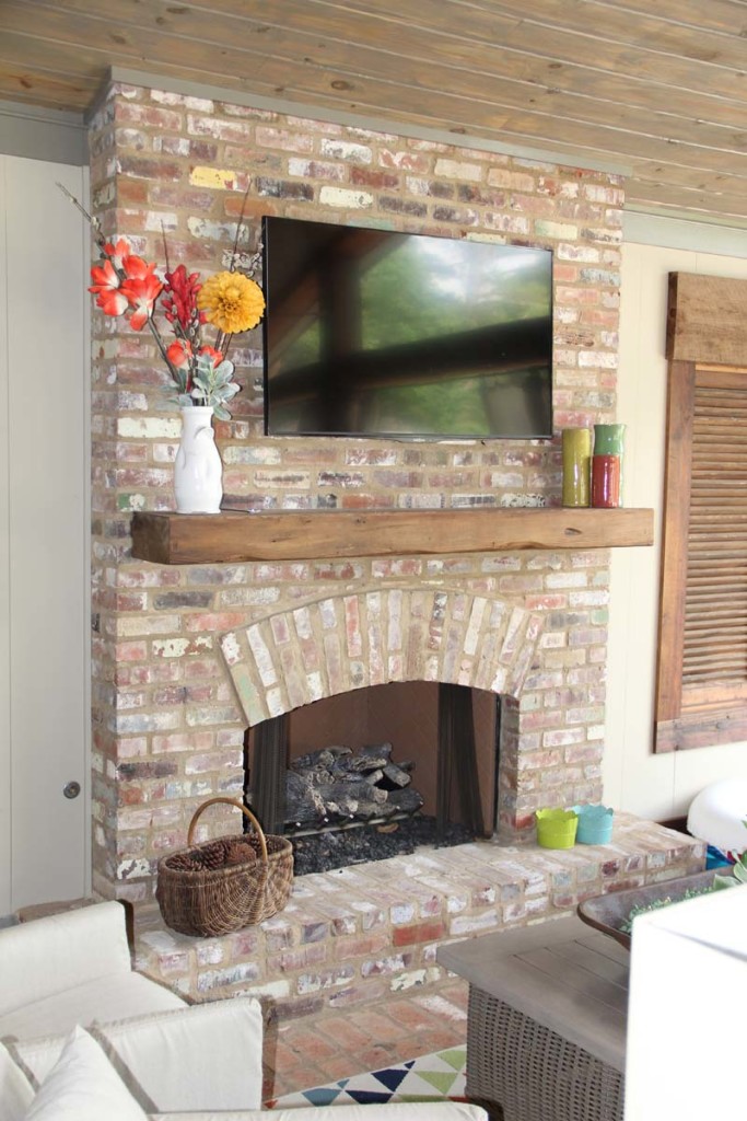 Custom home fireplace remodel - Madison Mississippi
